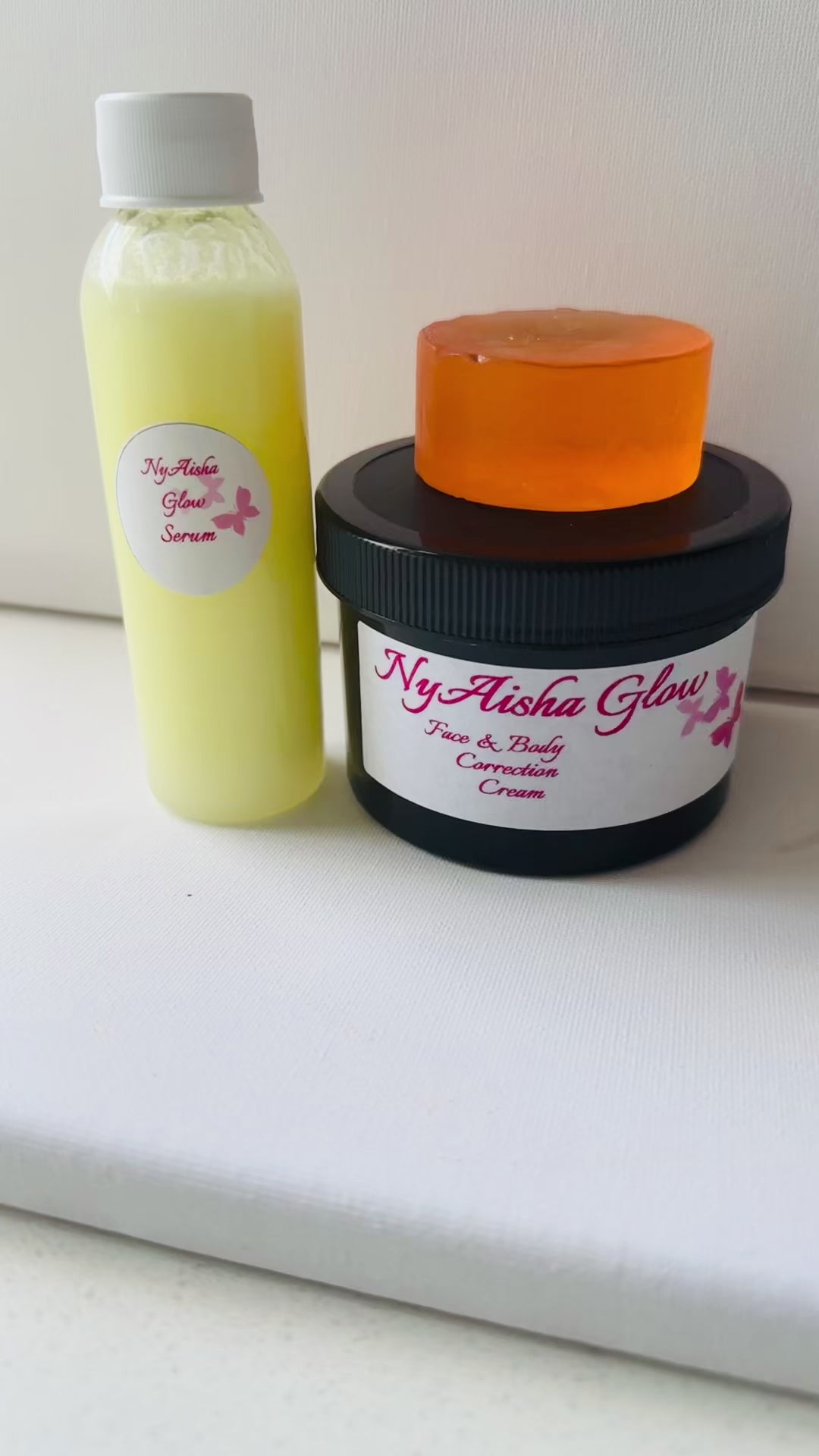 ORANGE SOAP SET 8 OZ Correction Cream & Serum